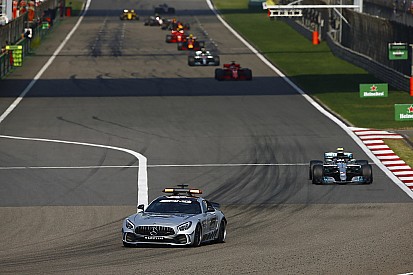 Vettel en Bottas balen van timing safety car