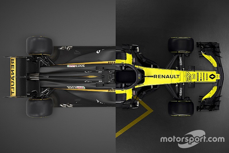 Comparativa entre el Renault RS17 y el nuevo RS18