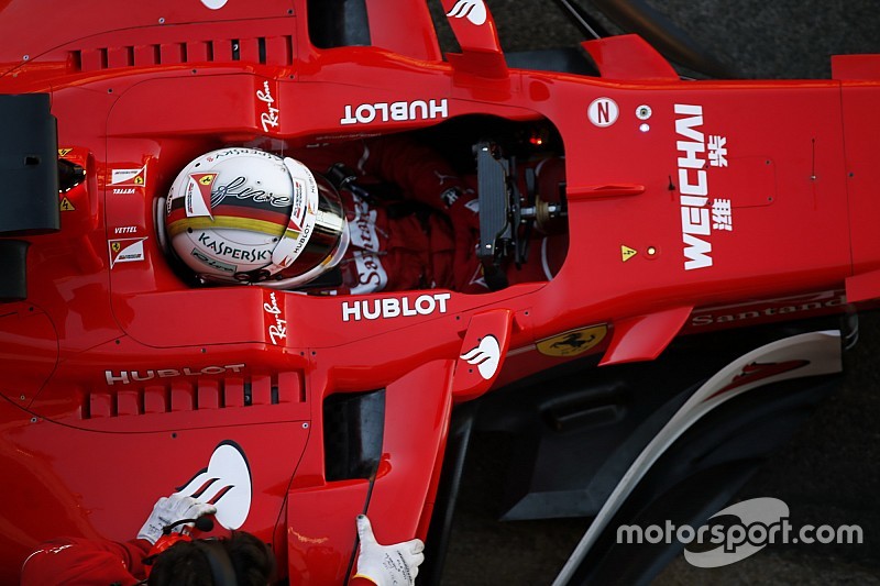 Ferrari utiliza su segundo 'filming day' en Barcelona