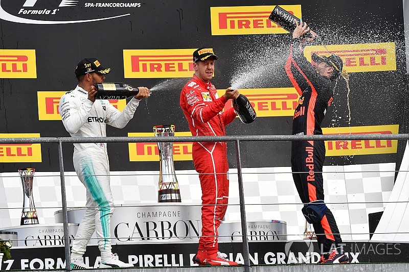Mesmo derrotado, Vettel celebra GP “divertido” na Bélgica