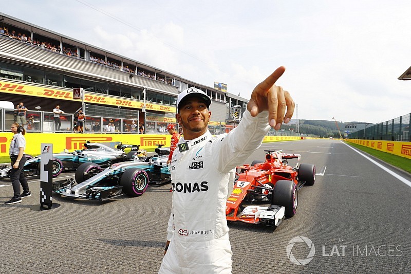 Formel 1 2017 in Spa: Hamilton stellt Schumacher-Rekord ein