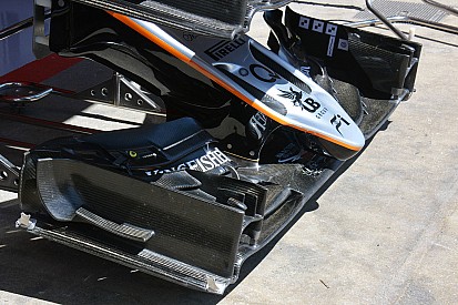 Перес: слабке переднє антикрило заважало Force India