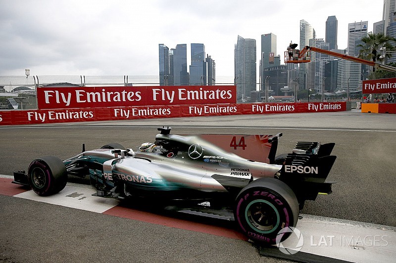 Les F1 devraient conserver l'aileron de requin en 2018