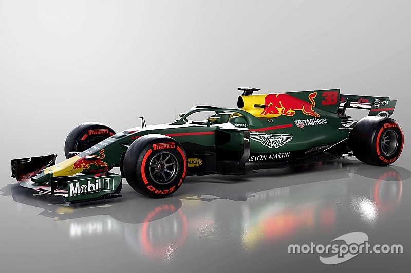 Videón az Aston Martin Red Bull Racing F1-es autó