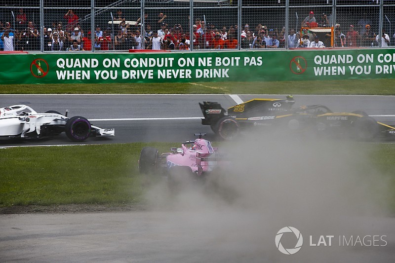 Perez se surpreende por Sainz escapar de punição em toque