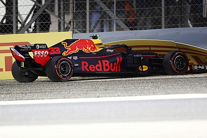 Formel 1 Bahrain: Unfall von Max Verstappen in Q1