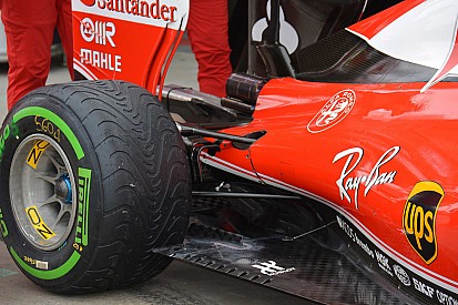 Técnica: Tomas de freno trasero y deflector del fondo del Ferrari