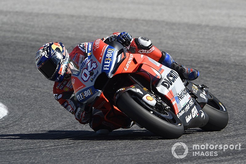 MotoGP Aragon FT1: Vier Ducati-Fahrer an der Spitze