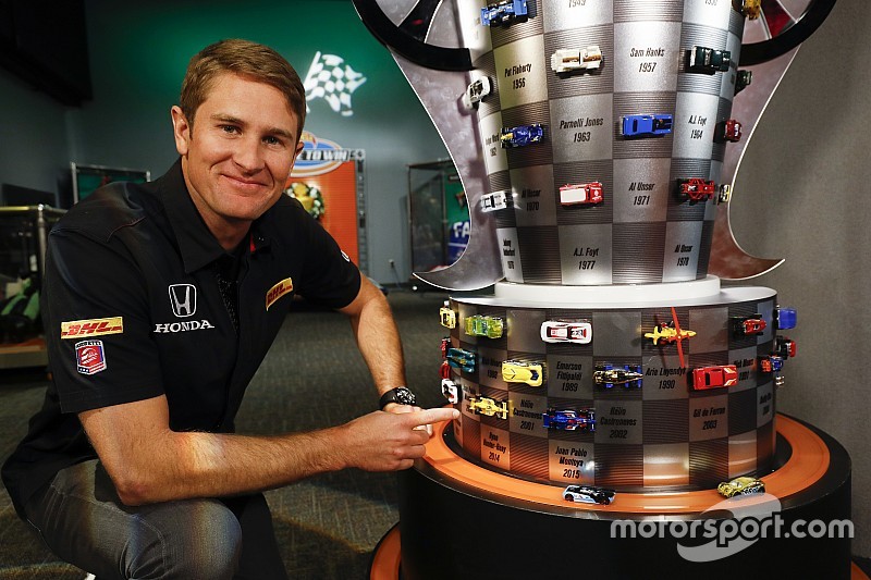 Hot Wheels unveils Borg-Warner-style trophy