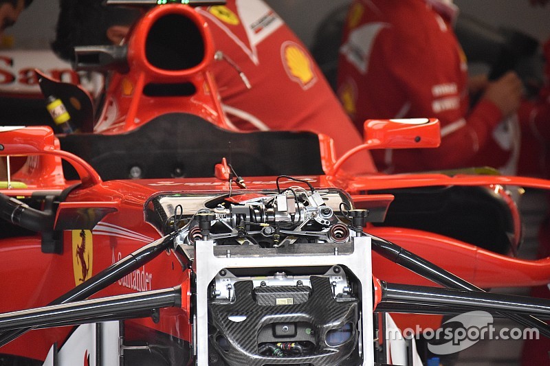 【F1】フェラーリ、ベルギーGPでエアロ&サスペンションをアップデート