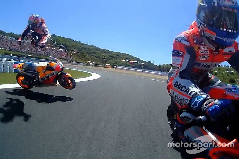 Pedrosa não pede punição, mas culpa Lorenzo por queda