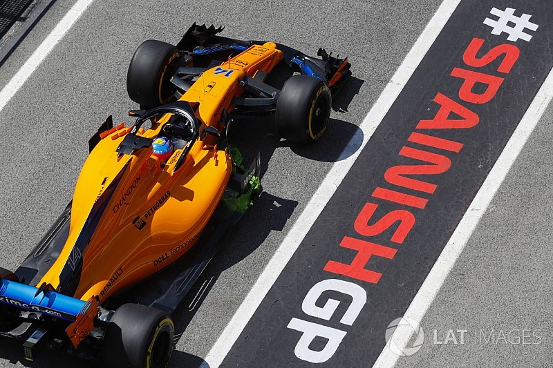 Error en el pitlane del GP de España