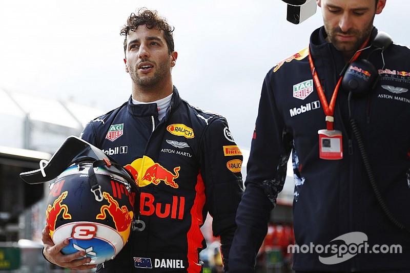 Ricciardo calificó su accidente de