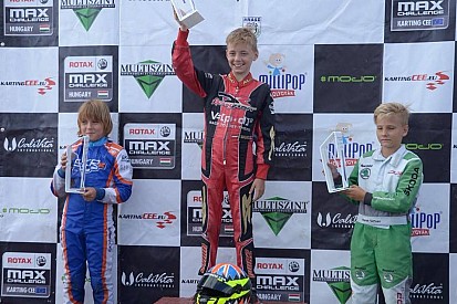 Бондарева та Вурца розділило 0,06 секунди на фініші етапу CEE Rotax Max Challenge
