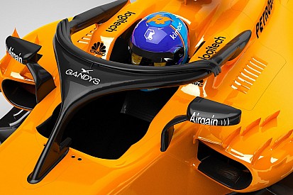 Una marca de chanclas caritativa patrocinará el Halo de McLaren