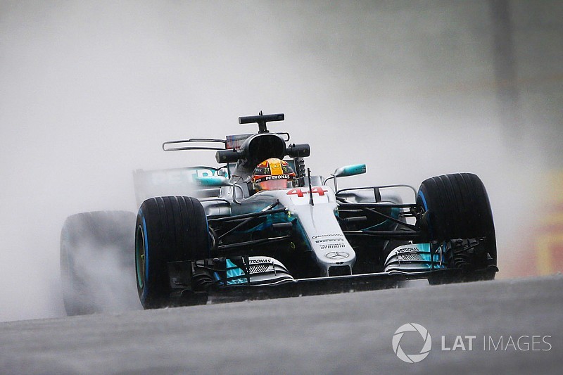 Formel 1 2017 in Suzuka: Wertlose Regenbestzeit für Lewis Hamilton