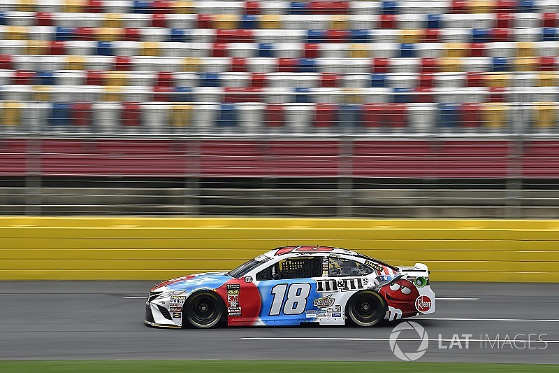 Kyle Busch wins Stage 1 of the Coke 600; Harvick wrecks
