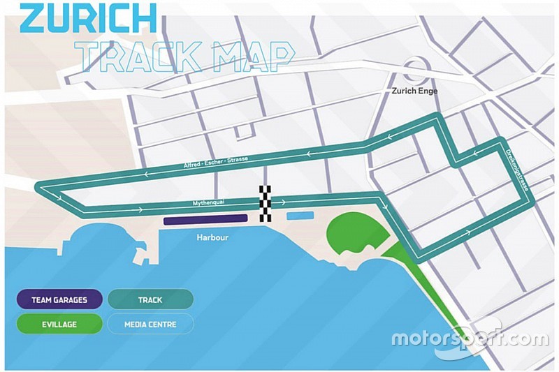 Strecke für Formel-E-Rennen in Zürich vorgestellt