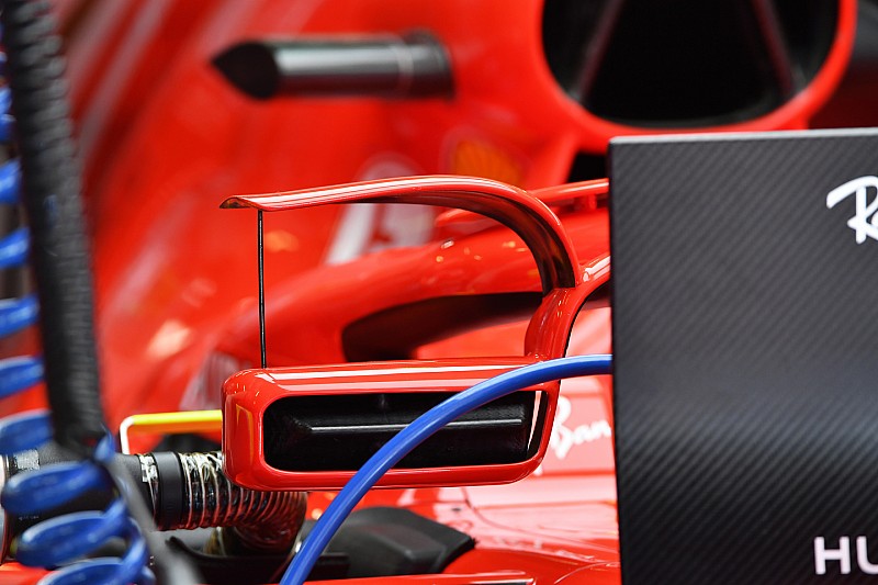 Tech analyse: Updates Ferrari meer alleen halo-spiegels