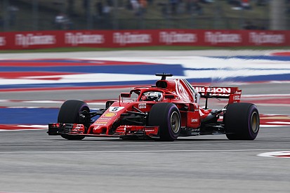 Vettel aan kop in derde training in Austin, vijfde tijd Verstappen