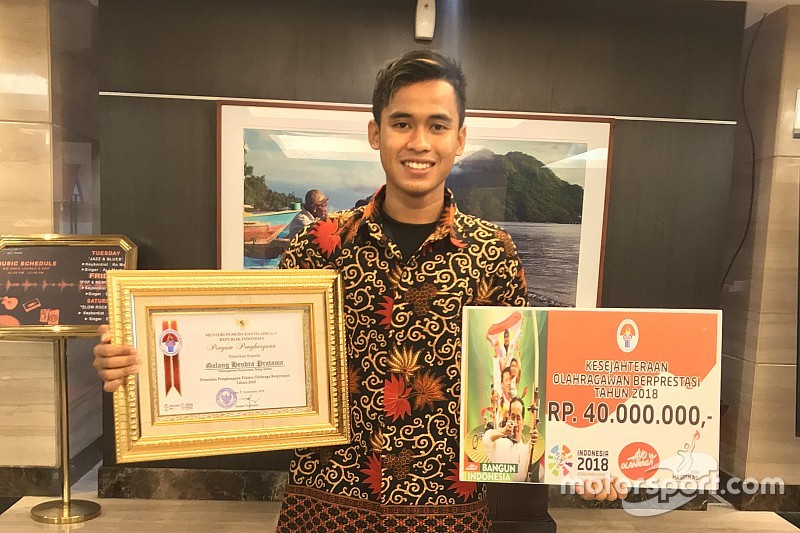Galang Hendra diganjar penghargaan Pelaku Olahraga Berprestasi
