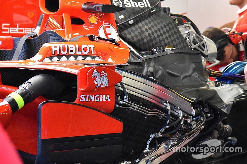 Третій двигун Ferrari не постраждав на старті Гран Прі Сінгапуру