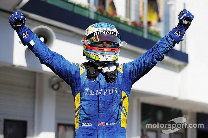 Victoria de Rowland tras el accidente de Markelov en Budapest