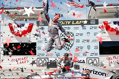 Power gana de punta a punta en Road America