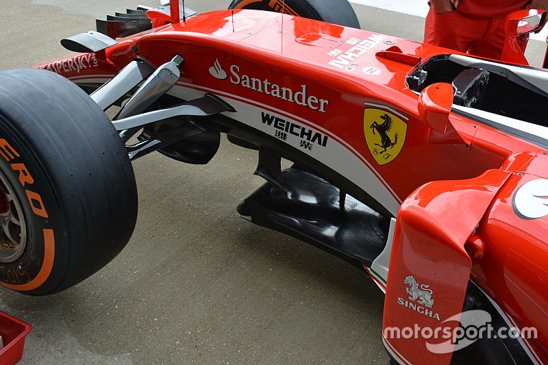 Технический брифинг: плавники под шасси Ferrari SF16-H