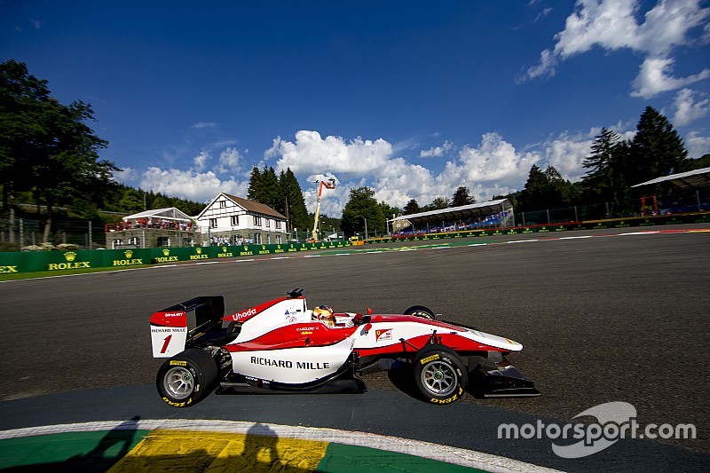 GP3 у Спа: Леклер перемагає з поулу