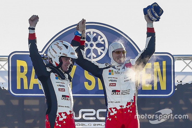 【WRC】スウェーデン最終日詳報:トヨタのラトバラ優勝。年間首位浮上