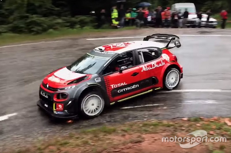 VIDEO: Sébastien Loeb prueba el C3 WRC