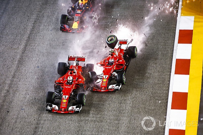 Kockáról kockára a botrányos F1-es rajt Szingapúrból