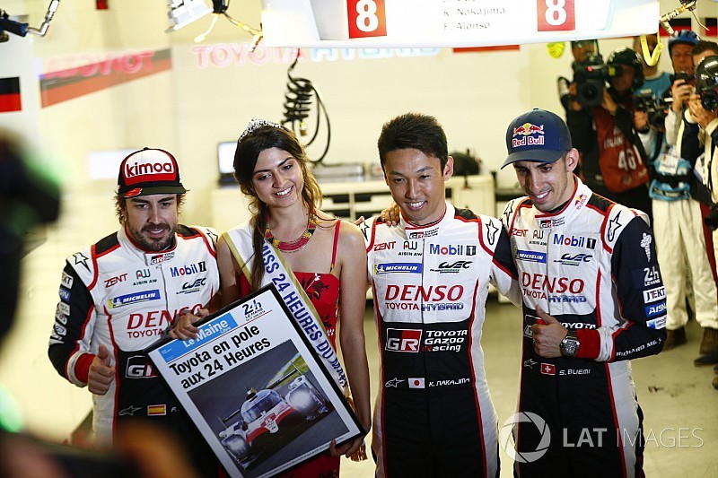 Le Mans 24 Saat: Toyota ve Alonso pole pozisyonunda!