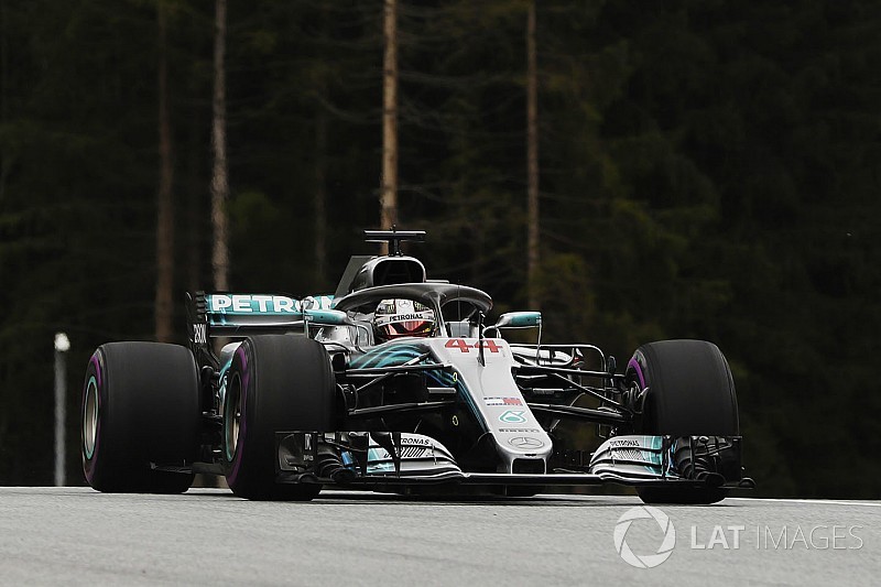Austrian GP: Hamilton leads Mercedes 1-2 in FP1