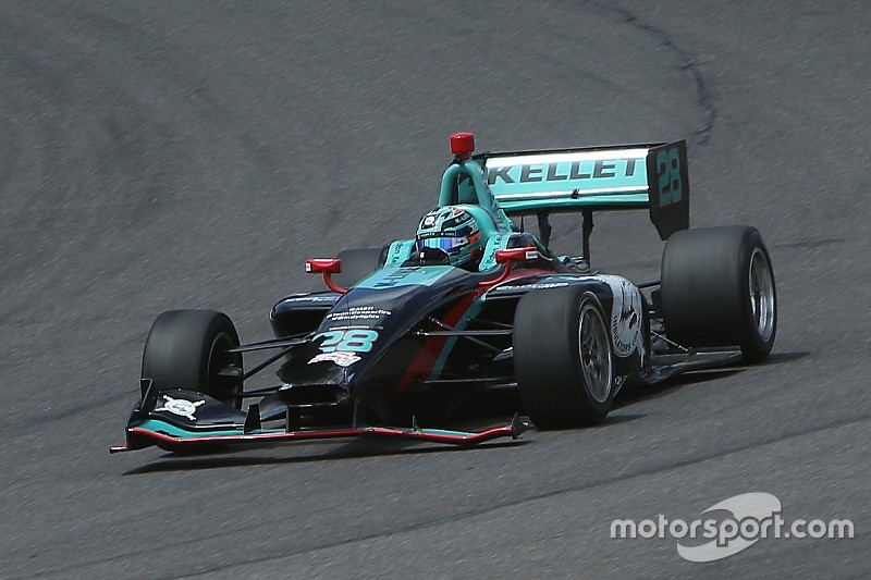 Dalton Kellett conquista una pole a sorpresa alla Freedom 100