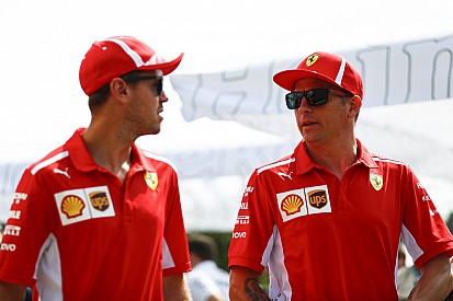 Vettel: "Traurig" über Verlust von Teamkollege Räikkönen