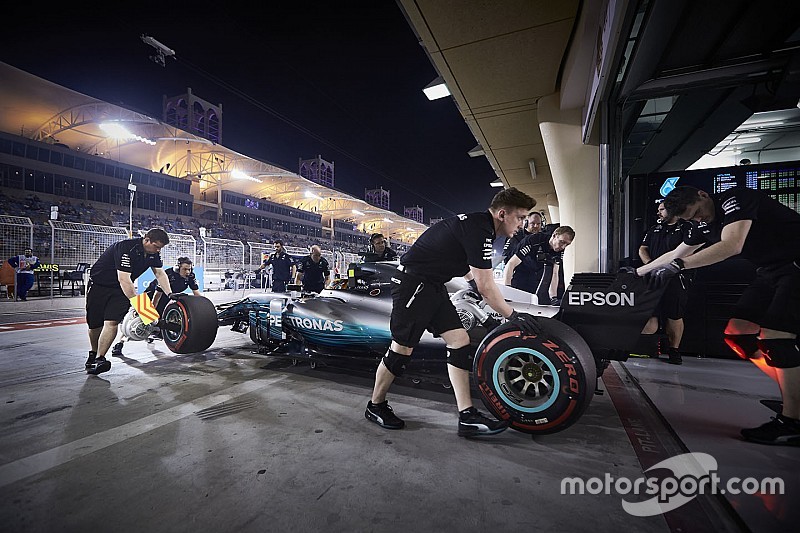 Les trains de pneus par pilote pour le GP de Bahreïn