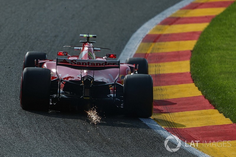Formel 1 2017 in Spa: Ferrari im 3. Training an der Spitze