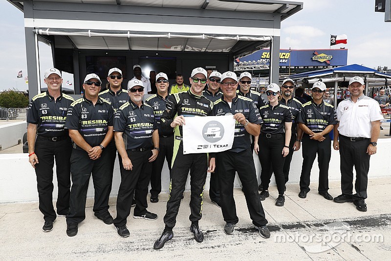 Kimball életében először a pole-ban az IndyCar texasi hétvégéjén!