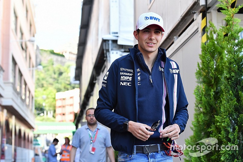 Ocon, Force India'nın Monaco'da bir adım daha atmasını bekliyor