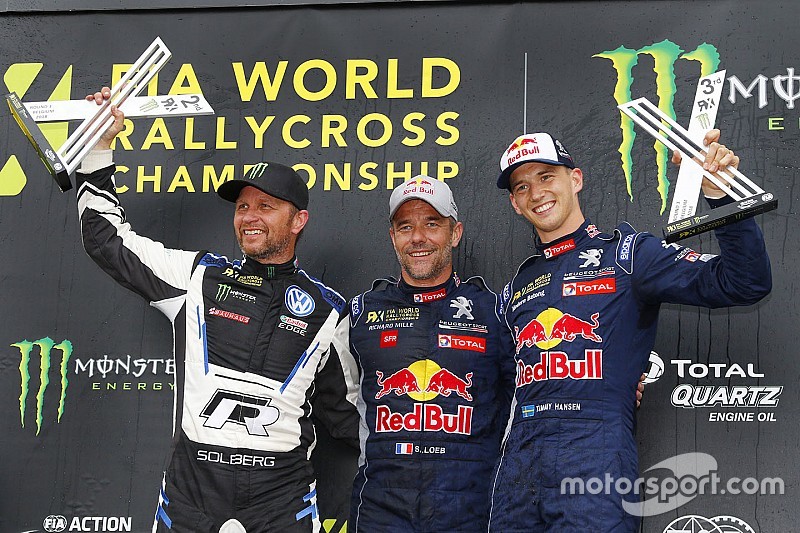 Belgium World RX: Loeb romps to first win since 2016