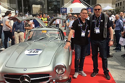 Mille Miglia: Chinchero con Maylander sulla Mercedes 300 SL ufficiale!