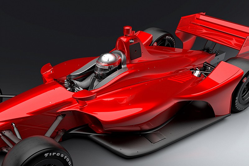В IndyCar опробуют новую систему защиты головы на машине 2018-го