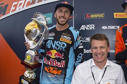 Oggi Tony Cairoli farà un test premio con la KTM MotoGP a Valencia