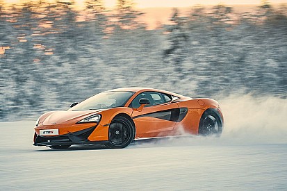Vidéo - La McLaren 570S en action sur la glace