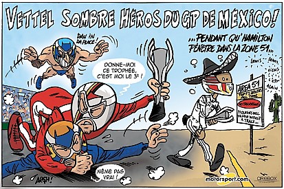 Le Grand Prix du Mexique vu par Cirebox !