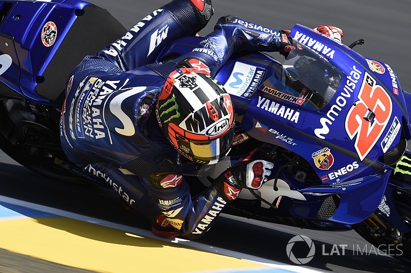 FP3 MotoGP Prancis: Vinales pimpin sesi, Marquez terjatuh