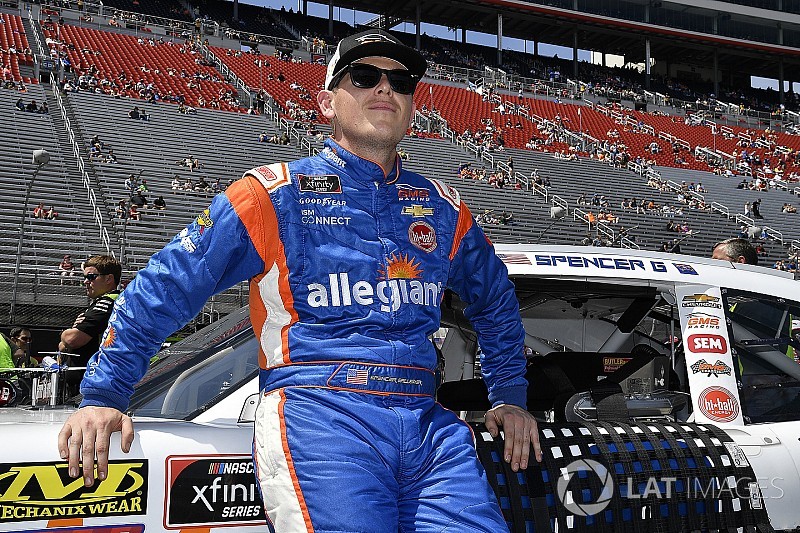 NASCAR suspends Talladega winner Gallagher for substance abuse