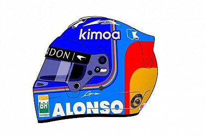 Así es el nuevo casco de Fernando Alonso